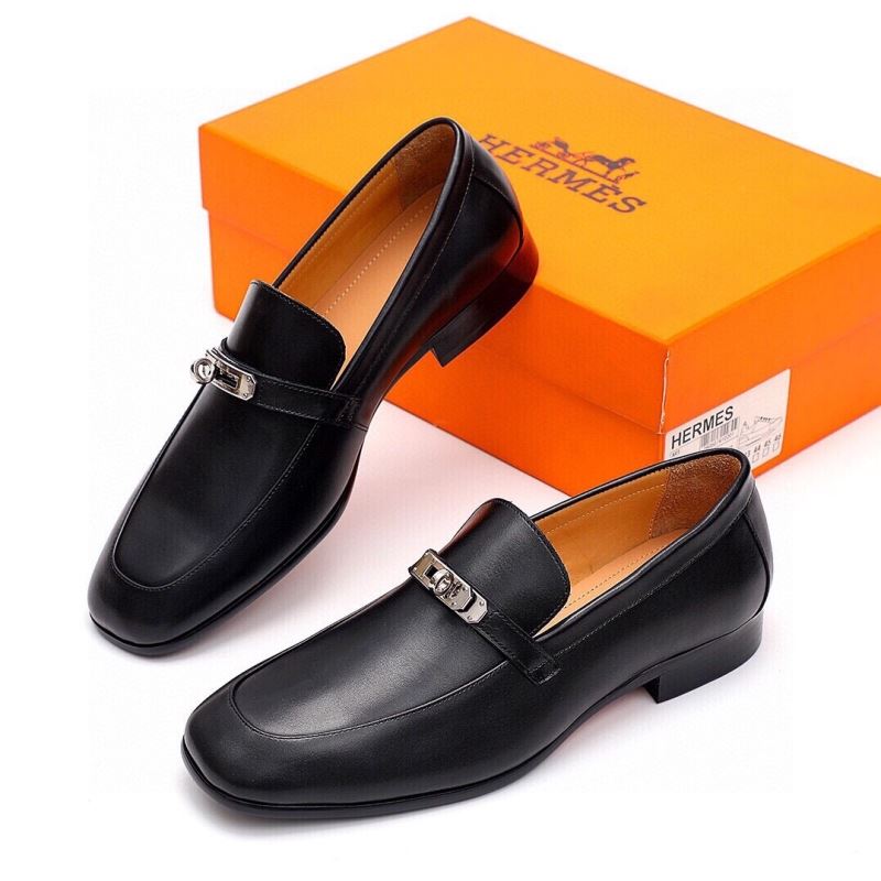 H**mes leather shoes